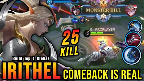 Comeback Is Real 25 Kills Irithel Late Game Monster Build Top 1