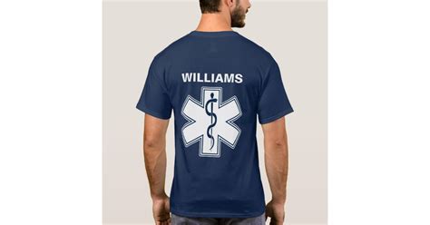 Paramedic Emt Ems T Shirt Zazzle