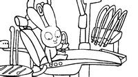 Coloring Pages Simon Rabbit