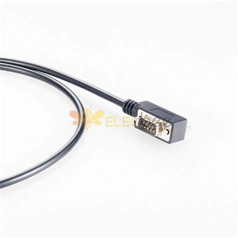 Ftdi Chip Usb Male Serial Adapter To Rs Db Male Left Angled Data