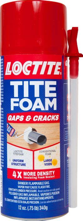 Loctite Tite Foam Insulating Foam Sealant Gaps Cracks Pack Of