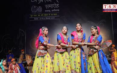 Raipur : Chakradhar Samaroh showcases Chhattisgarhi culture through ...