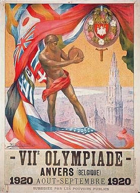 1920 Olympics Digital Art by Generational Images - Fine Art America