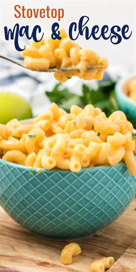 This Is An Easy Creamy Stovetop Mac And Cheese That Is Made With Real Ingredients And Ready In