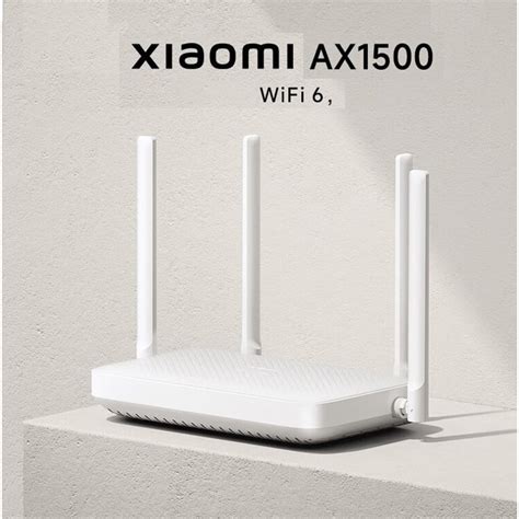 Bộ phát Wifi Router Xiaomi AX3000T AX1500 băng tần kép Wifi 6