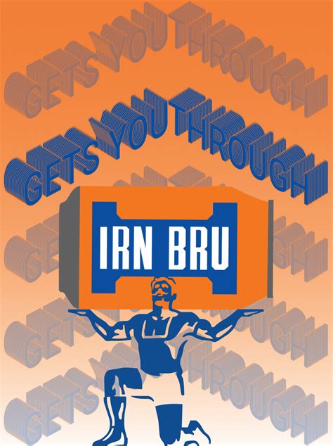 Irn Bru Poster Design On Behance