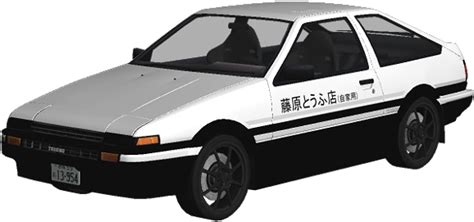 Toyota Ae86 Performance Lightweight Coupe Iconic Png