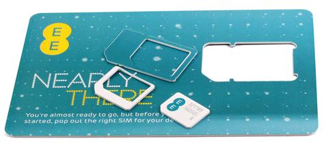 Ee Sim Card Pay As You Go Pack Gb Data Unlmtd Sms Mini Micro