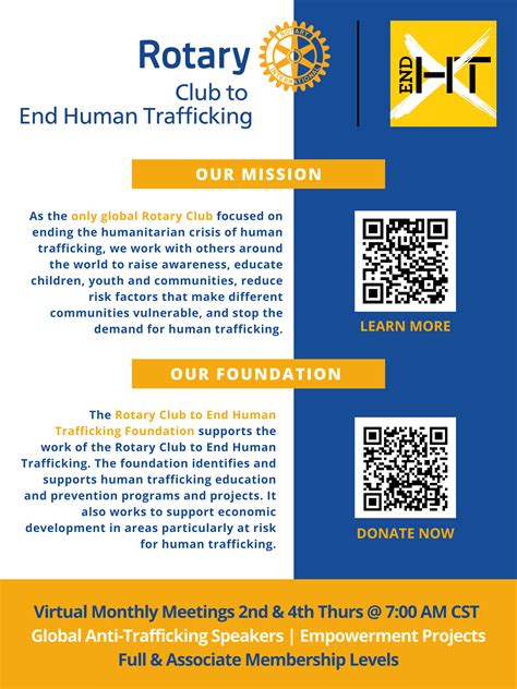 Home Page Rotary Club Ending Human Trafficking