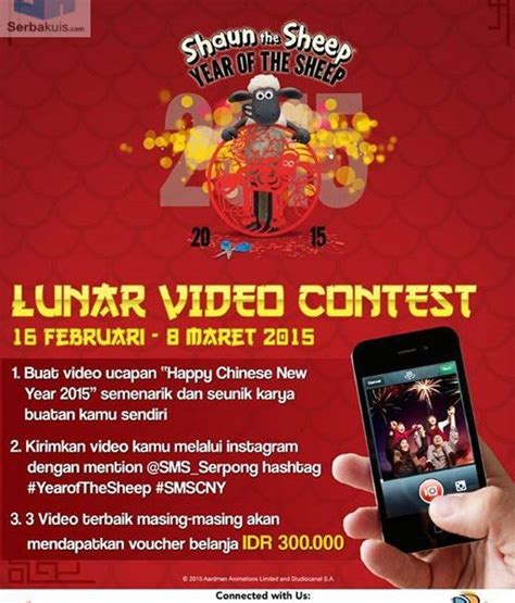 Kontes Lunar Video Berhadiah Voucher Belanja Rp K