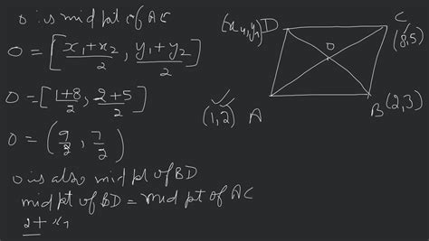 Three Consecutive Vertices Of A Parallelogram Abcd Are A B C