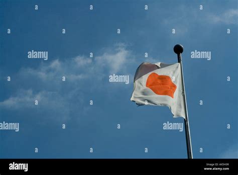 Japanese flag, Tokyo Japan Stock Photo - Alamy