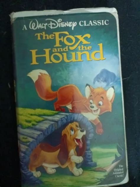 The Fox And The Hound Vhs Black Diamond Walt Disney Classic