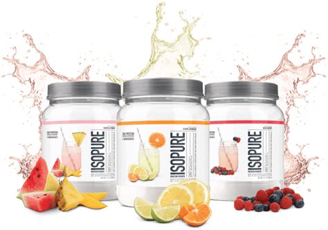 Isopure Isopure Infusions WPI Isopure Protein Powder Vitamin Shoppe