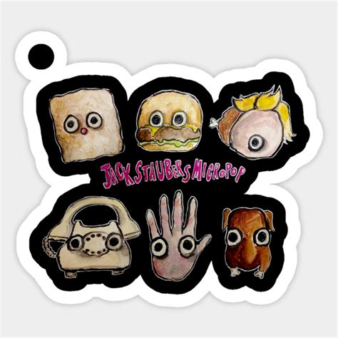 Jack Stauber S Micropop Sticker In 2024 Jack Sticker Art Stickers