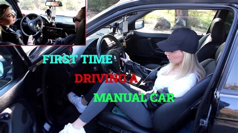 Driving Manual Car First Trime Learn To Drive Bmw E36 325i Pedal Play Youtube