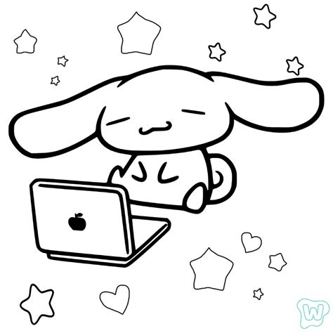 Cinnamoroll Para Colorear Descarga Gratuita En Pdf