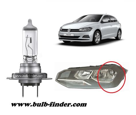 Volkswagen Polo 2017 2020 Bulb Type LOW BEAM HEADLIGHT Car Truck