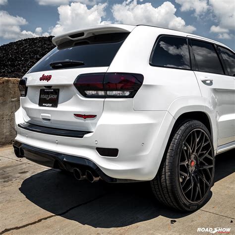 Jeep Trackhawk Rs Edition Looks All Satin White And Black Suede It S Also Reddish Autoevolution