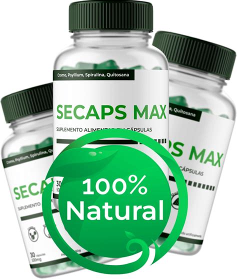 Secaps Max Suplemento Para Emagrecer Naturalmente