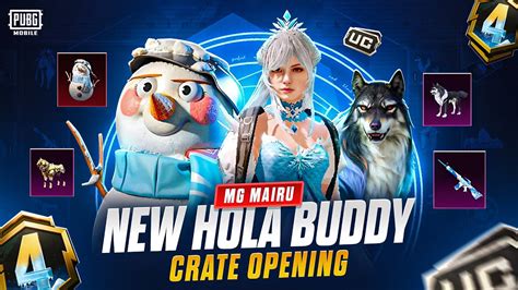 Hola Buddy Crate Opening Pubg MG MAIRU YouTube