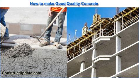 Good Quality Concrete Requirements How To Produce High Quality