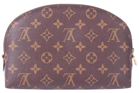 Louis Vuitton Cosmetic Pouch Monogram GM Brown