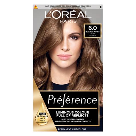 L'Oreal Paris Preference 6.0 Buenos Aires Dark Blonde Hair Dye