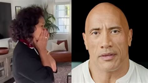 Dwayne The Rock Johnson Gives His Mother The Surprise Of Her Life