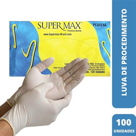 Luva De Procedimento L Tex M P Supermax