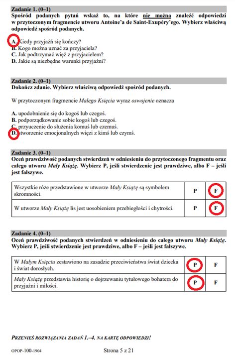 Egzamin Smoklasisty Arkusze I Odpowiedzi Z J Zyka Polskiego