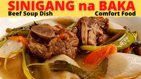 How To Cook Beef Sinigang Sinigang Na Baka Sa Sampalok Pinoy Recipe