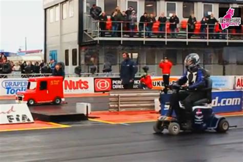 Video The Pat Van Battles The World S Fastest Mobility Scooter Dragzine