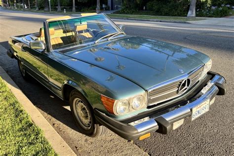 46k Mile 1984 Mercedes Benz 380sl For Sale On Bat Auctions Sold For