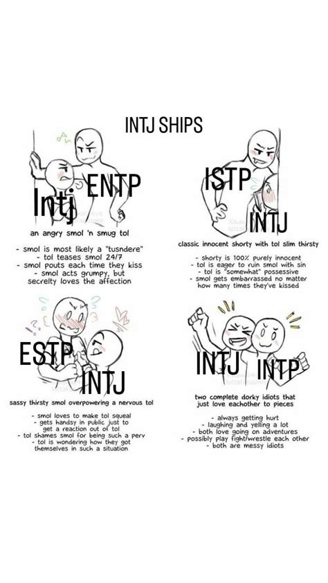 Mbti Intj Ships Mbti Personality Entp And Intj Intj T