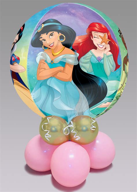 Large Disney Princess Orbz Inflated Balloon Centrepiece