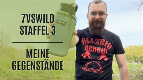 Survivaltrainer Packt Flasche F R Vswild Mit Gegenst Nden F R Zwei