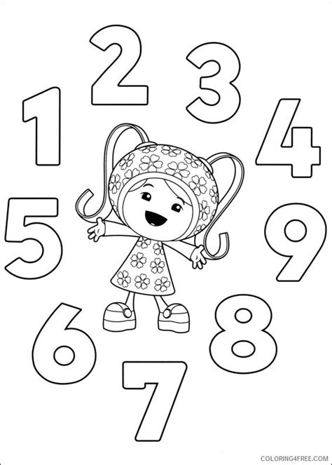 team umizoomi bot coloring pages Coloring4free - Coloring4Free.com