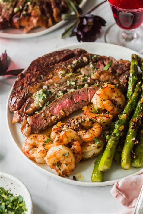 Garlic Butter Ribeye Steak And Shrimp Artofit