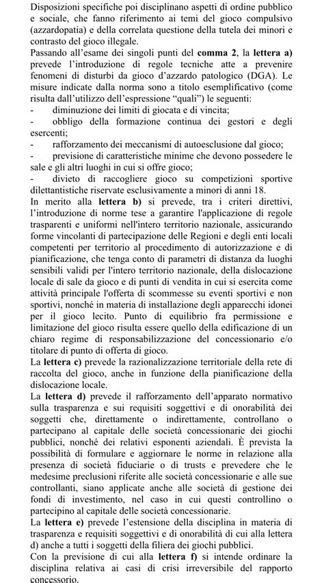 Delega Fiscale Ecco Il Documento Ufficiale Con La Relazione