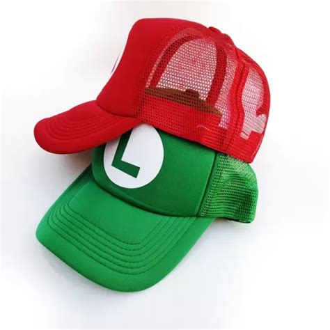 Gorras Trucker Mario Bros O Luigi Ni O Y Mas Personajes Mebuscar M Xico