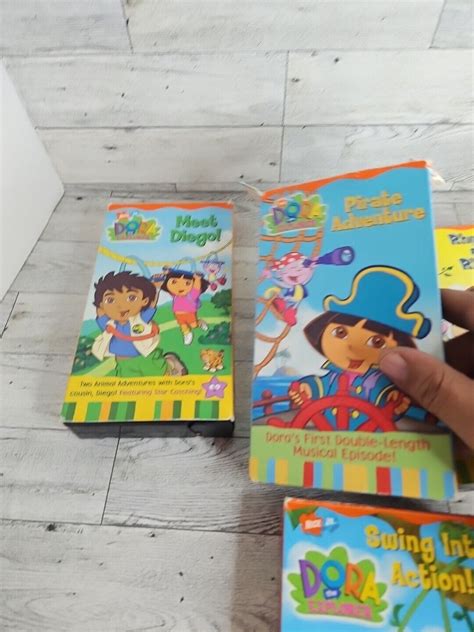 Lot Of 5 Dora The Explorer Nick Jr Vhs Grelly Usa