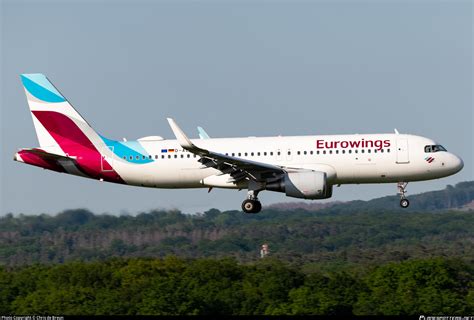 D AEWN Eurowings Airbus A320 214 WL Photo By Chris De Breun ID