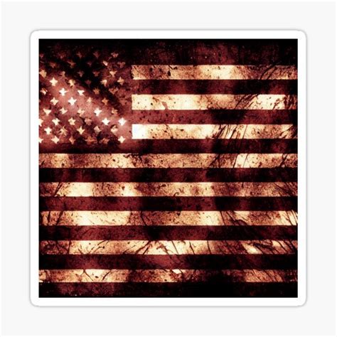 "Rugged American flag" Sticker for Sale by Sintex7 | Redbubble