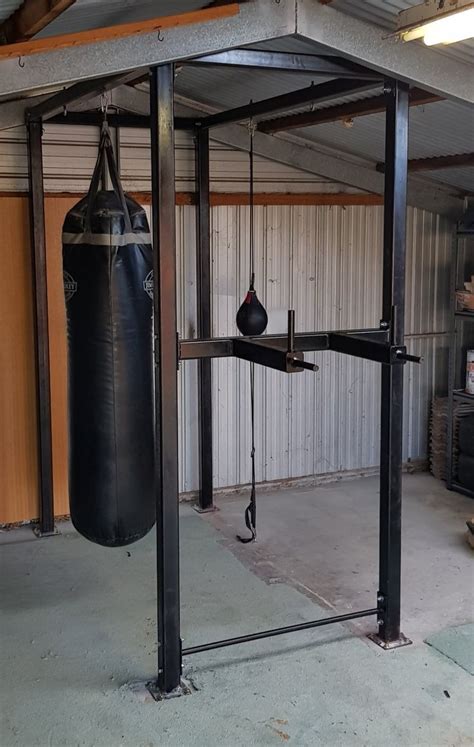 Homemade Boxing Stand For Your At Home Gym
