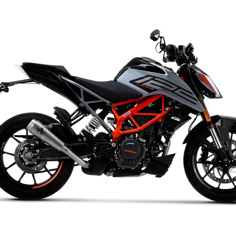 Escape Acero Arrow Prorace Ktm Duke 125 390 21 23 Nilmoto