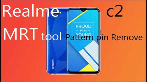 Realme C Pattern Unlock By Mrt Tools Youtube