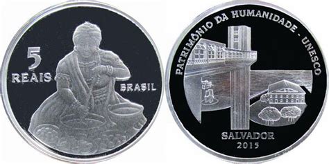 5 Reais Salvador Brazil Numista