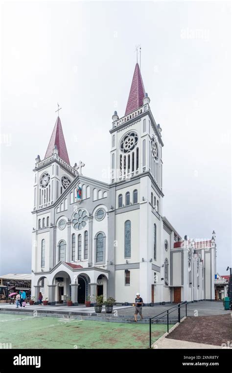 Facade Of The Our Lady Of Atonement Cathedral In Baguio City