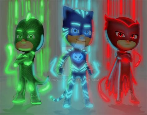 Pj Masks Glow Art By Naveed117 On Deviantart